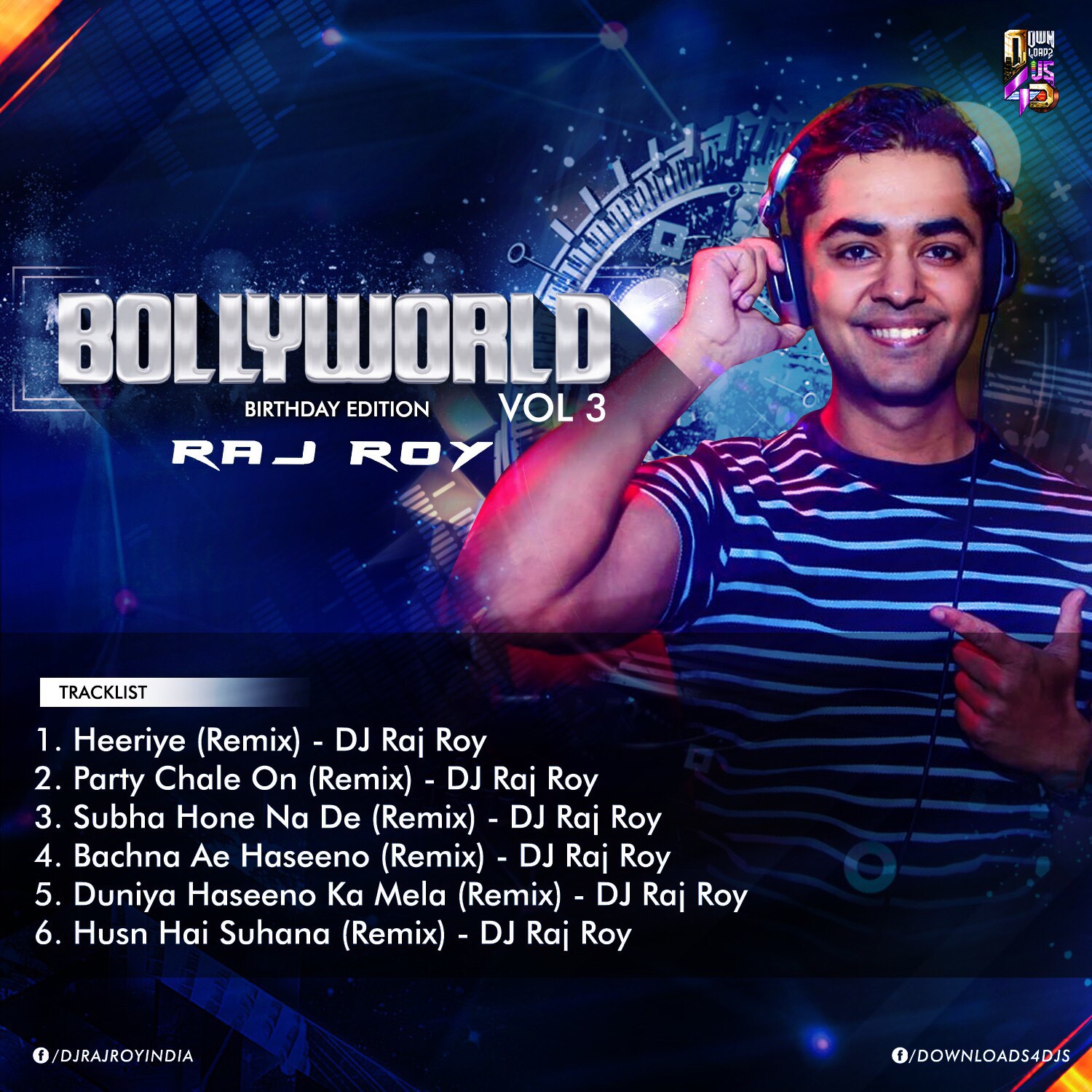 Bollyworld Vol.3 – DJ Raj Roy | Downloads4Djs