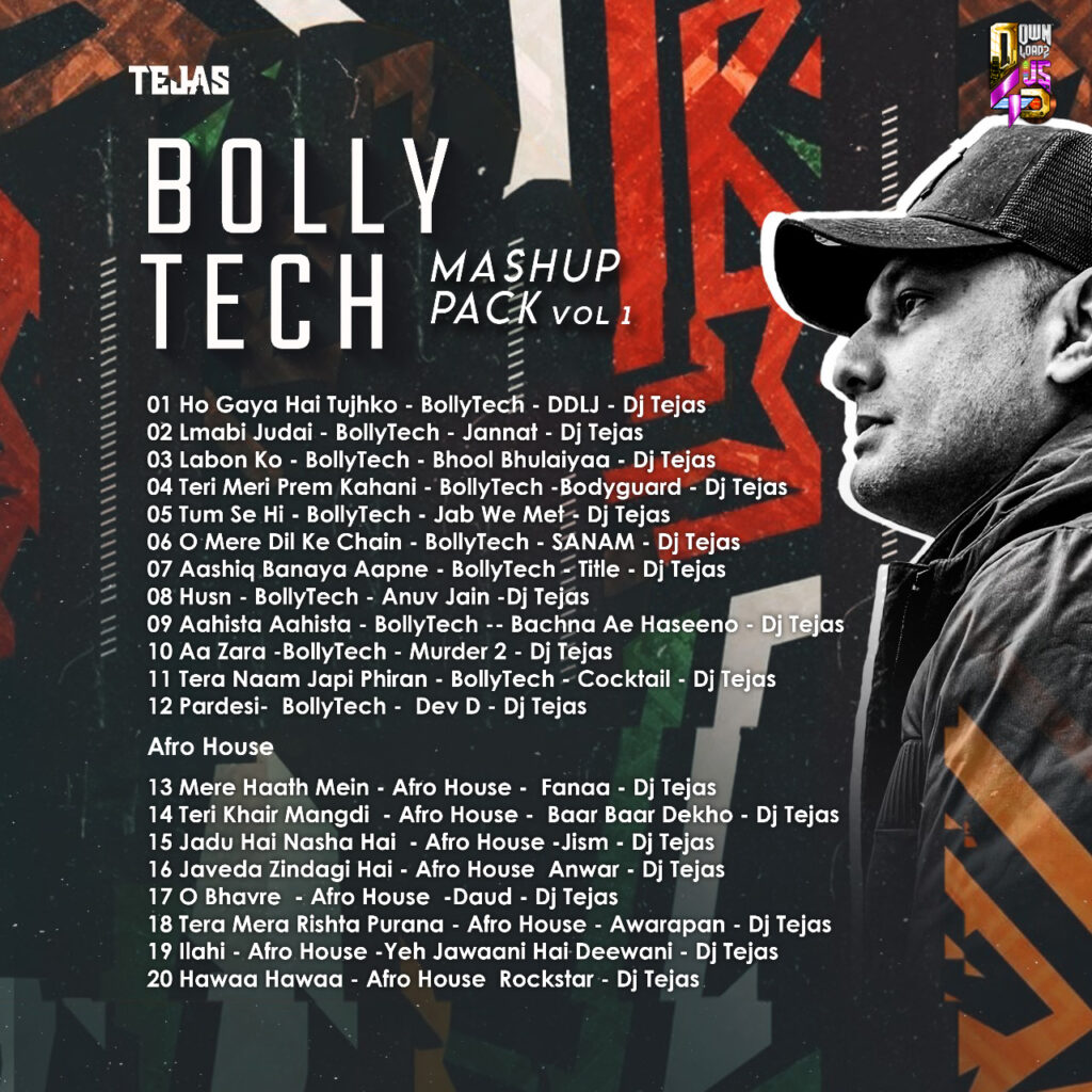 DJ TEJAS - BOLLYTECH MASHUP PACK VOL.1 - DOWNLOADS4DJS